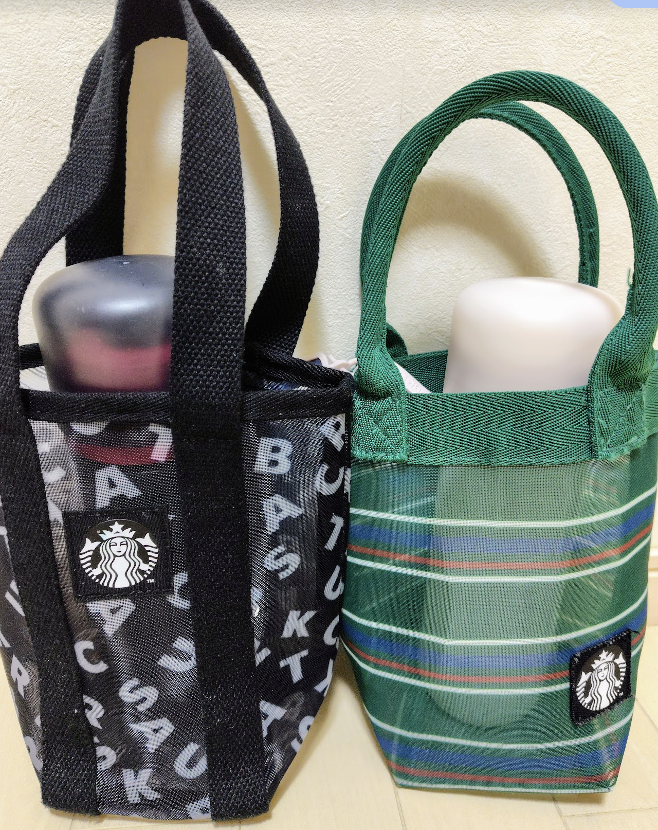 台湾の漁師バッグ（網バッグ）